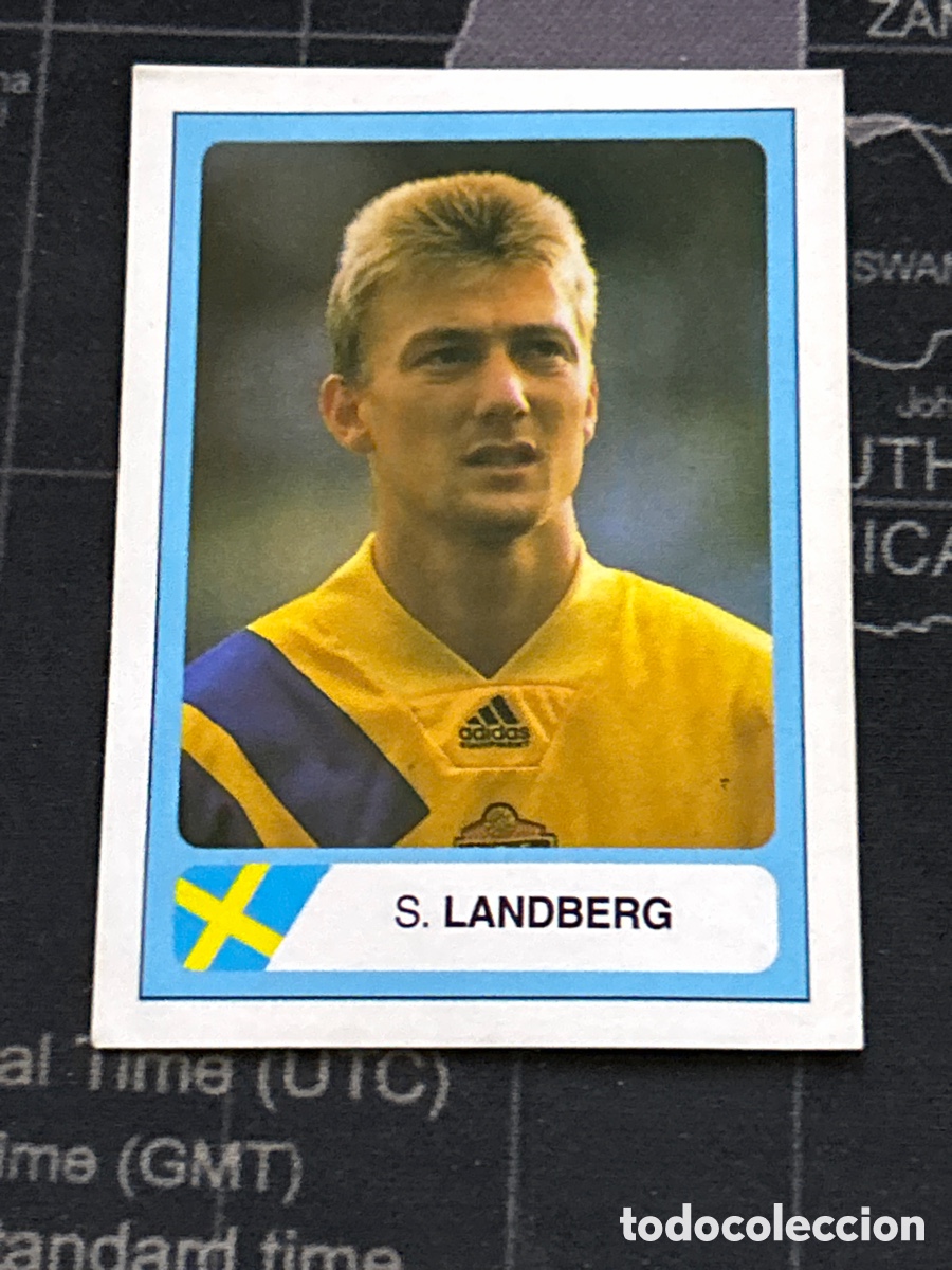 Cartes &agrave; collectionner de Football: 401 S. LANDBERG (SUECIA) EDICIONES ESTADIO MUNDIAL USA 1994 94 SIN PEGAR