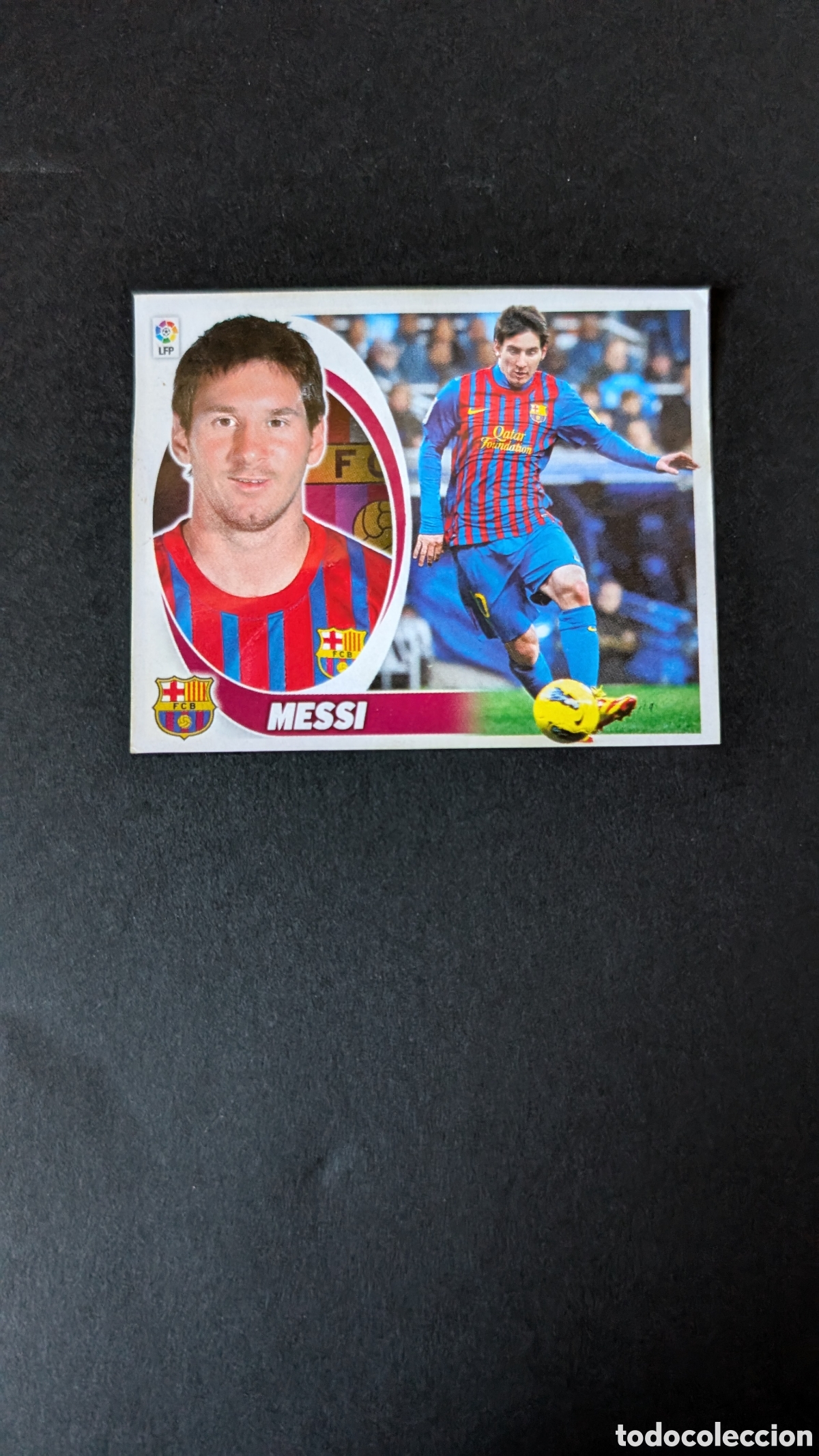 Fu&szlig;ball-Sticker: MESSI BARCELONA LIGA ESTE 2012/13 12 13 RECORTADO