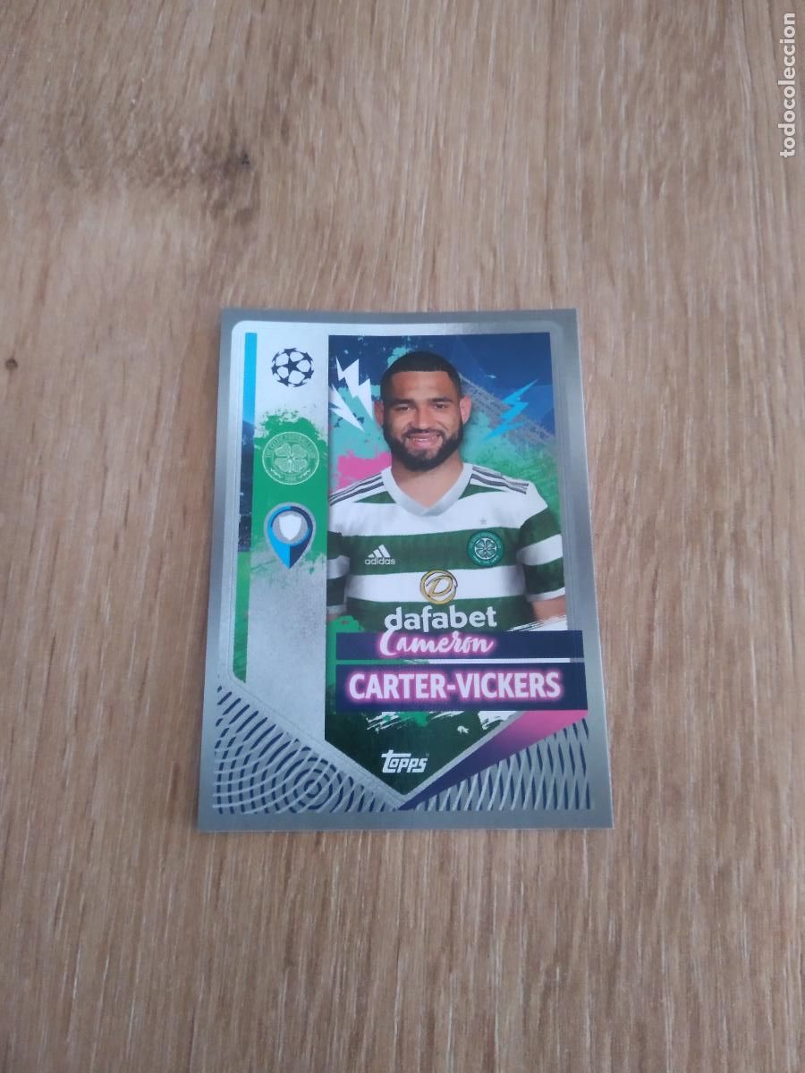 Cromos de F&uacute;tbol: 123 CARTER-VICKERS CELTIC CROMO FUTBOL UEFA CHAMPIONS LEAGUE 2022-2023 TOPPS 22-23