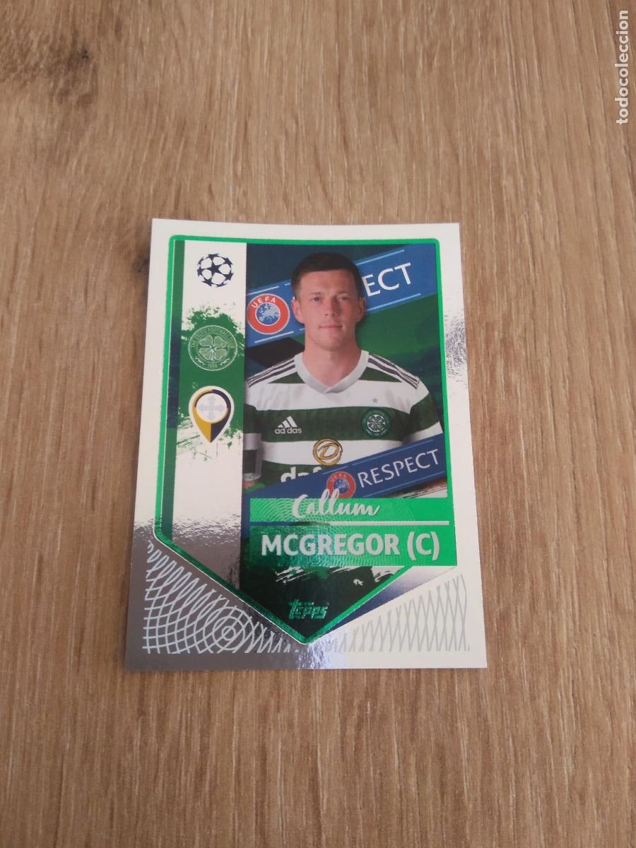 Fu&szlig;ball-Sticker: 124 CALLUM MCGREGOR CELTIC CROMO FUTBOL UEFA CHAMPIONS LEAGUE 2022-2023 TOPPS 22-23