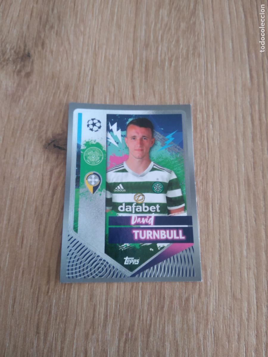 Fu&szlig;ball-Sticker: 126 DAVID TURNBULL CELTIC CROMO FUTBOL UEFA CHAMPIONS LEAGUE 2022-2023 TOPPS 22-23