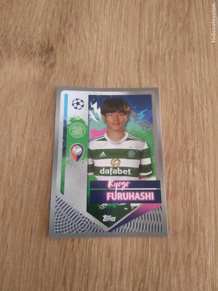 Fu&szlig;ball-Sticker: 130 FURUHASHI CELTIC CROMO FUTBOL UEFA CHAMPIONS LEAGUE 2022-2023 TOPPS 22-23
