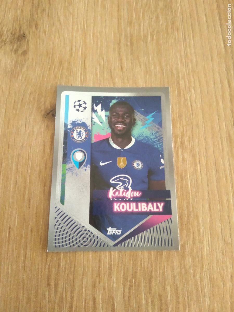 Cromos de F&uacute;tbol: 138 KOULIBALY CHELSEA CROMO FUTBOL UEFA CHAMPIONS LEAGUE 2022-2023 TOPPS 22-23