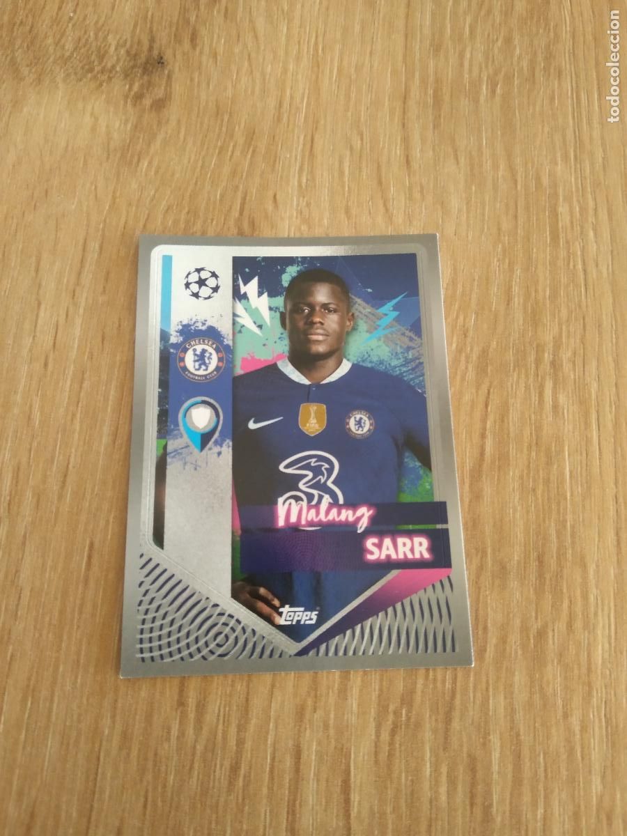 Cromos de F&uacute;tbol: 142 MALANG SARR CHELSEA CROMO FUTBOL UEFA CHAMPIONS LEAGUE 2022-2023 TOPPS 22-23