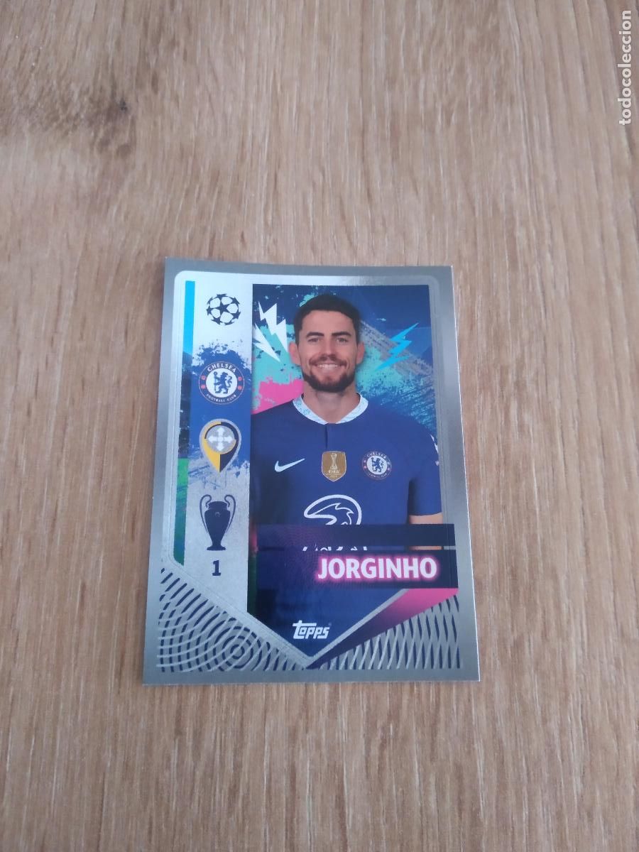 Cromos de F&uacute;tbol: 144 JORGINHO CHELSEA CROMO FUTBOL UEFA CHAMPIONS LEAGUE 2022-2023 TOPPS 22-23