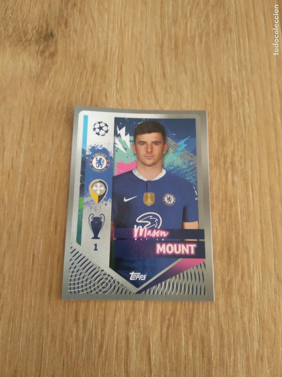 Cromos de F&uacute;tbol: 145 MASON MOUNT CHELSEA CROMO FUTBOL UEFA CHAMPIONS LEAGUE 2022-2023 TOPPS 22-23