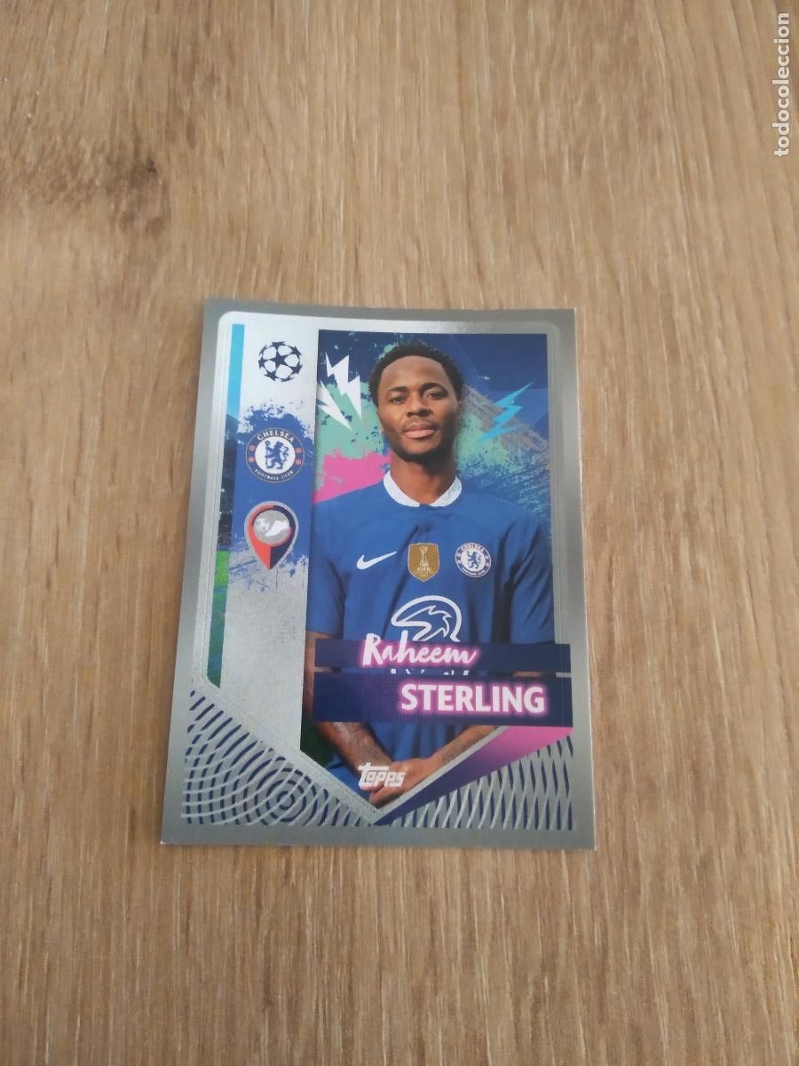 Cromos de F&uacute;tbol: 148 STERLING CHELSEA CROMO FUTBOL UEFA CHAMPIONS LEAGUE 2022-2023 TOPPS 22-23