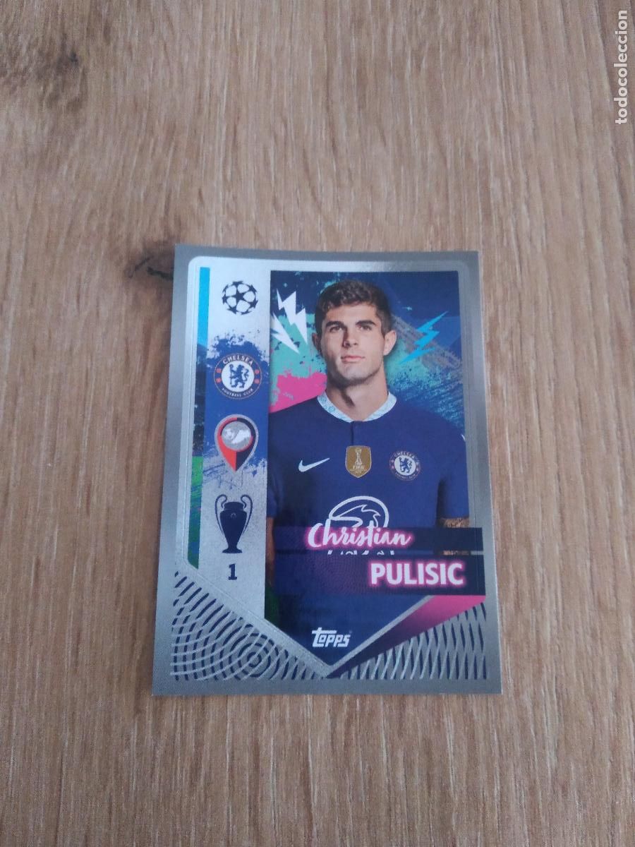 Cromos de F&uacute;tbol: 149 PULISIC CHELSEA CROMO FUTBOL UEFA CHAMPIONS LEAGUE 2022-2023 TOPPS 22-23