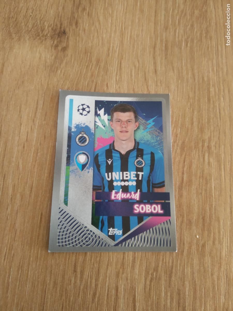 Cromos de F&uacute;tbol: 156 EDUARD SOBOL BRUJAS BRUGGE CROMO FUTBOL UEFA CHAMPIONS LEAGUE 2022-2023 TOPPS 22-23
