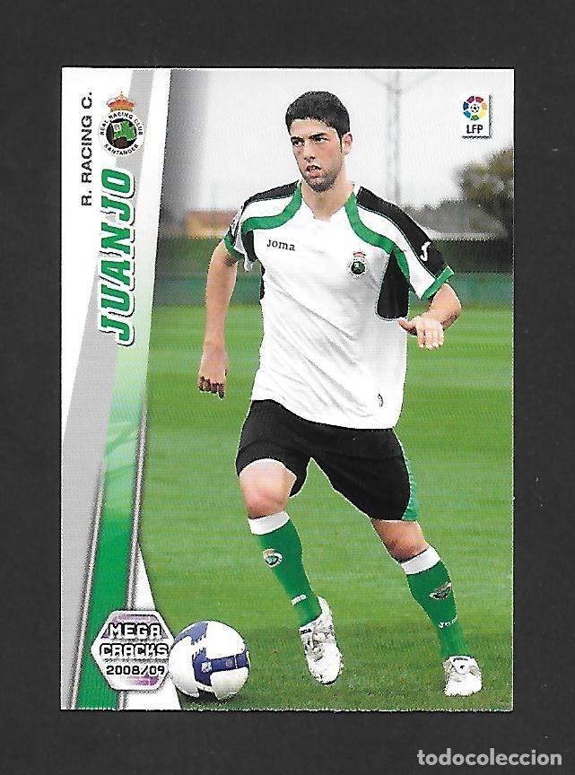 Figurine di Calcio: 251 BIS JUANJO (RACING DE SANTANDER) NUEVA FICHA ,CROMO FUTBOL PANINI MEGACRACKS LIGA 2008 2009