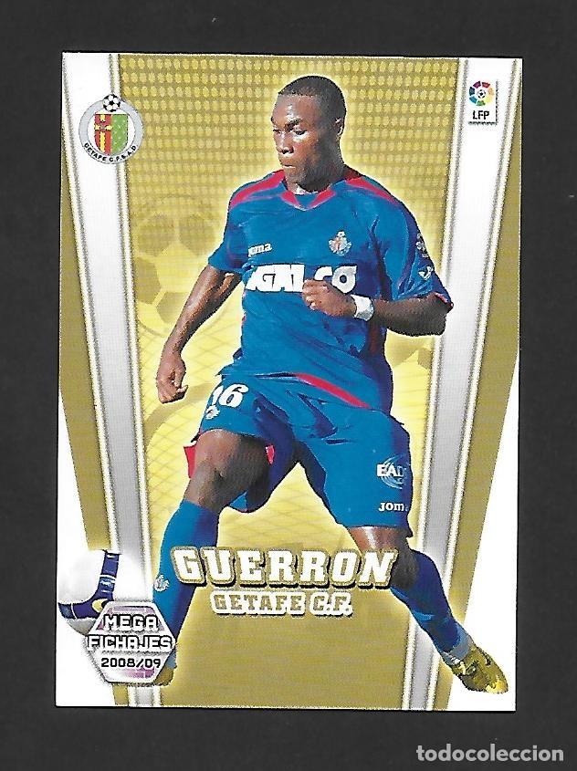 Fu&szlig;ball-Sticker: 497 GUERRON (GETAFE C.F) MEGAFICHAJES, CROMO FUTBOL PANINI MEGACRACKS LIGA 2008 2009