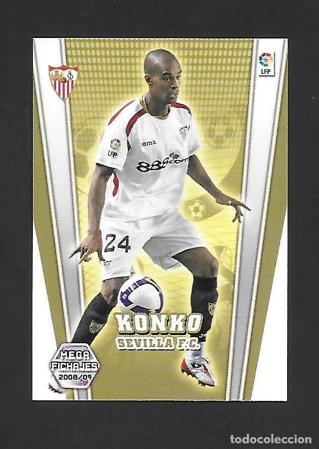 Cromos de Futebol: 501 KONKO (SEVILLA F.C) MEGAFICHAJES, CROMO FUTBOL PANINI MEGACRACKS LIGA 2008 2009