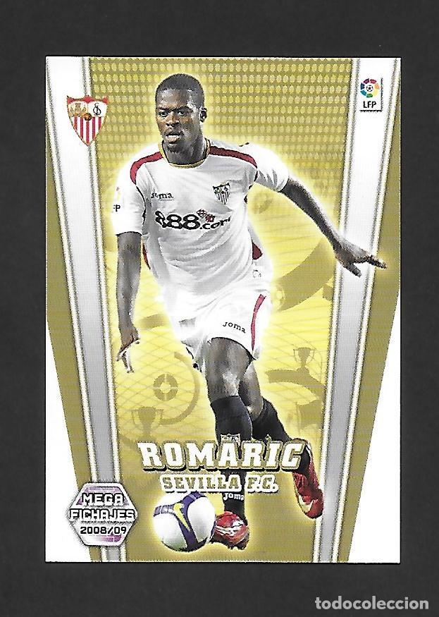Figurine di Calcio: 502 ROMARIC (SEVILLA F.C) MEGAFICHAJES, CROMO FUTBOL PANINI MEGACRACKS LIGA 2008 2009