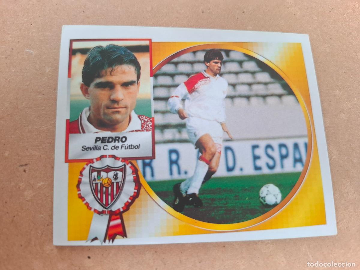 Cromos de Futebol: ESTE 94 95 1994 1995 - FICHAJE 10 PEDRO - SEVILLA FC ( NUNCA PEGADO )