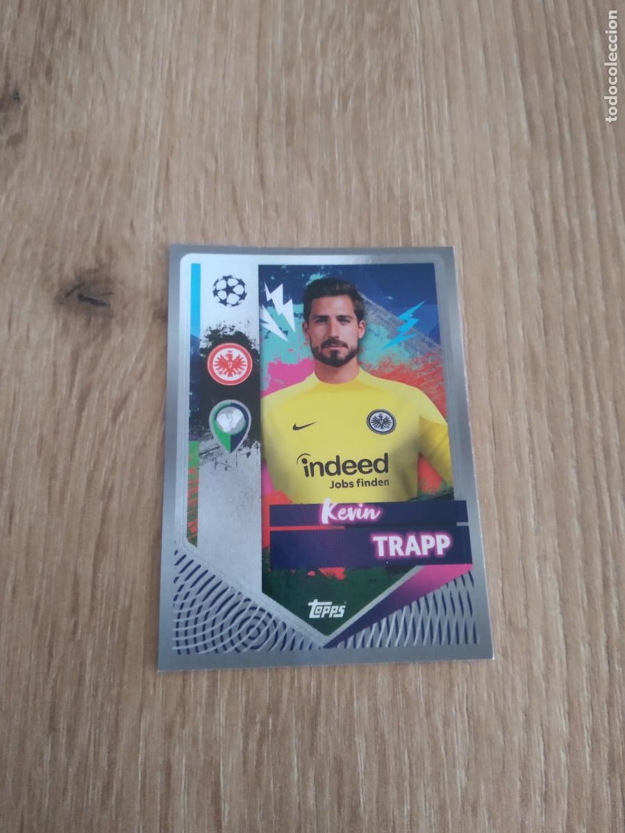 Figurine di Calcio: 171 KEVIN TRAPP Eintracht Fr&aacute;ncfort CROMO FUTBOL UEFA CHAMPIONS LEAGUE 2022-2023 TOPPS 22-23
