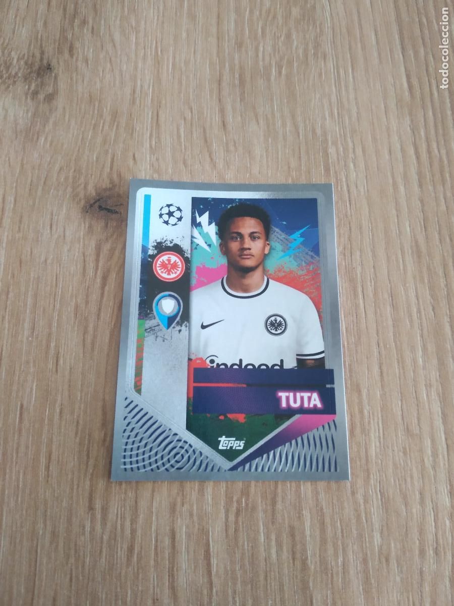 Cromos de F&uacute;tbol: 173 TUTA Eintracht Fr&aacute;ncfort CROMO FUTBOL UEFA CHAMPIONS LEAGUE 2022-2023 TOPPS 22-23