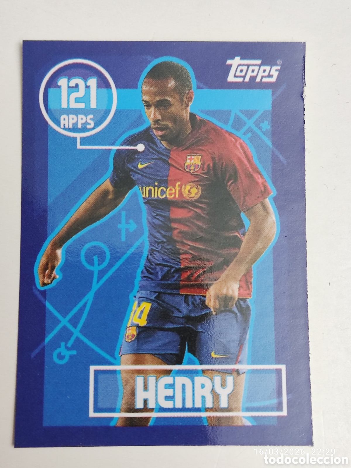 Cromos de F&uacute;tbol: Henry Topps Sticker FC Barcelona 25 26