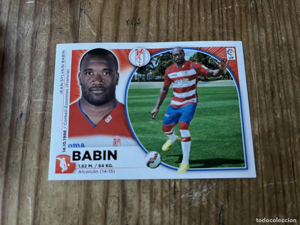 Figurine di Calcio: CROMO SIN PEGAR NUNCA PEGADO ALBUM LIGA ESTE 14 15 2014 2015 GRANADA # 6 BABIN