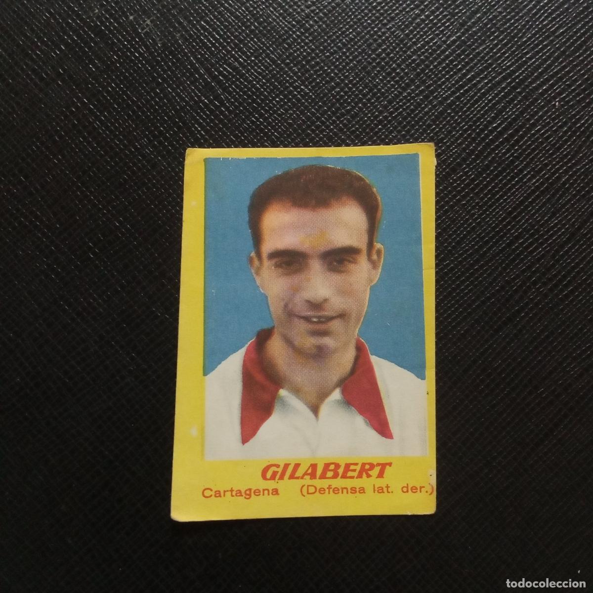 Cromos de Futebol: GILBERT CARTAGENA BRUGUERA 1950 1951 CROMO FUTBOL 50 51 LIGA - DESPEGADO - A204 PG2