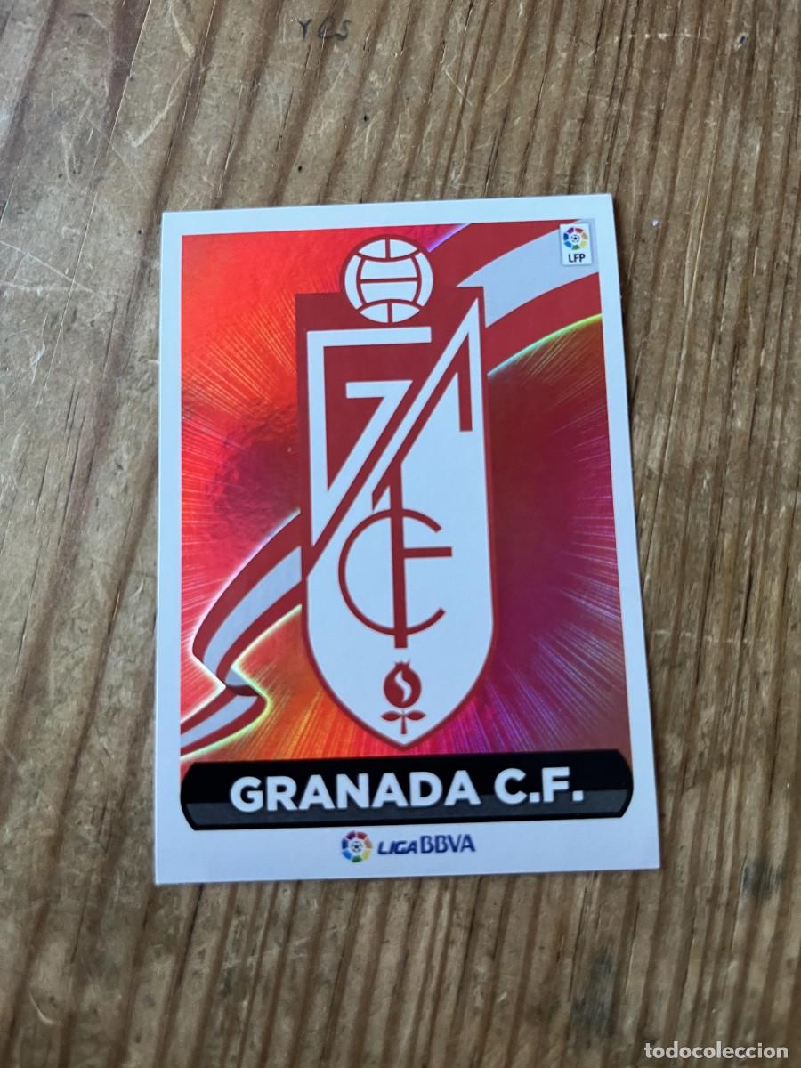 Figurine di Calcio: CROMO SIN PEGAR NUNCA PEGADO ALBUM LIGA ESTE 14 15 2014 2015 GRANADA # 23 ESCUDO