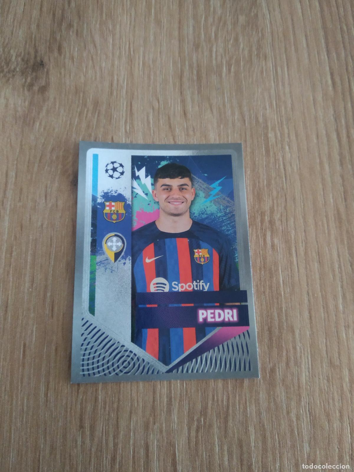 Cromos de f&uacute;tbol: 199 PEDRI BARCELONA BAR&Ccedil;A CROMO FUTBOL UEFA CHAMPIONS LEAGUE 2022-2023 TOPPS 22-23
