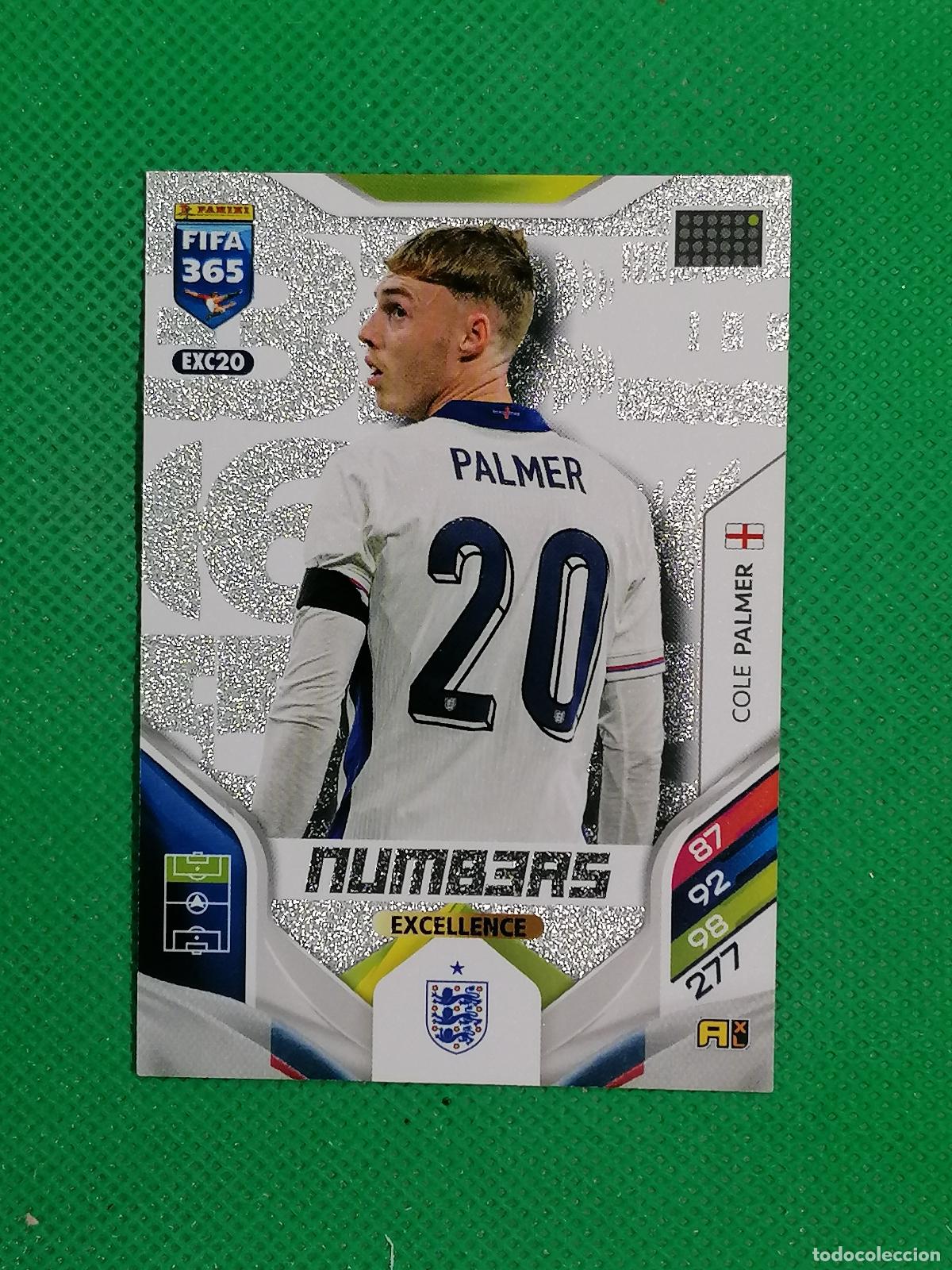 Cromos de Futebol: EXC 20 EXC20 PALMER INGLATERRA NUMBERS EXCELLENCE ⚽PANINI ADRENALYN FIFA 365 2025 2026 25 26 ⚽