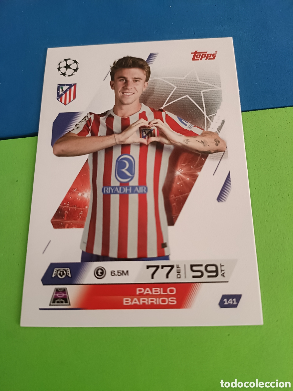 Cromos de F&uacute;tbol: Topps Match Attax 2025 2026 - 141 Pablo Barrios