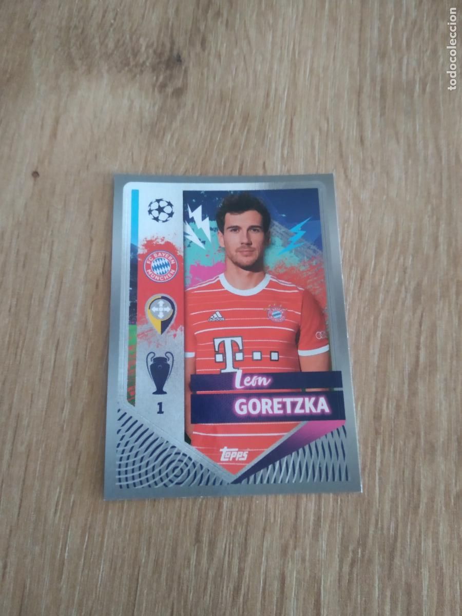 Cromos de F&uacute;tbol: 215 LEON GORETZKA BAYERN MUNICH CROMO FUTBOL UEFA CHAMPIONS LEAGUE 2022-2023 TOPPS 22-23