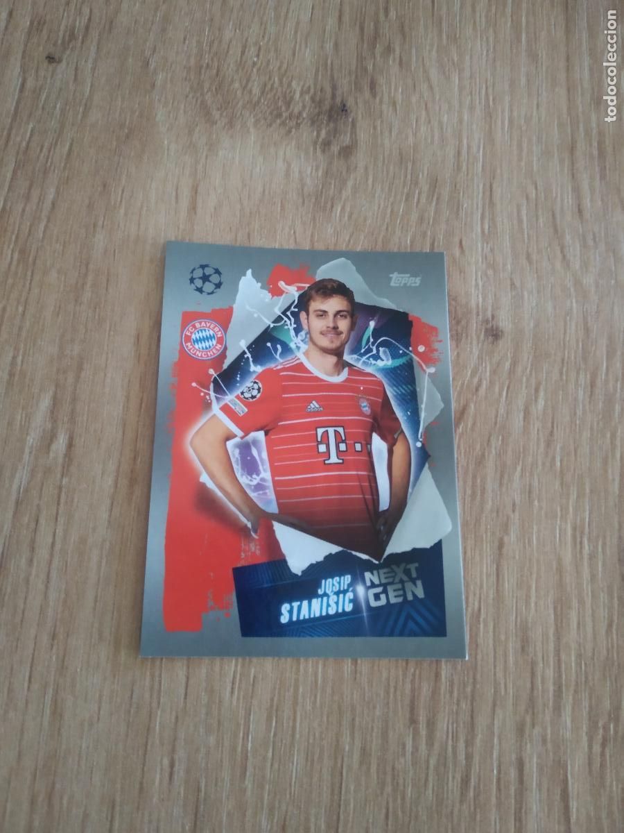 Figurine di Calcio: 223 JOSIP STANISIC BAYERN MUNICH CROMO FUTBOL UEFA CHAMPIONS LEAGUE 2022-2023 TOPPS 22-23