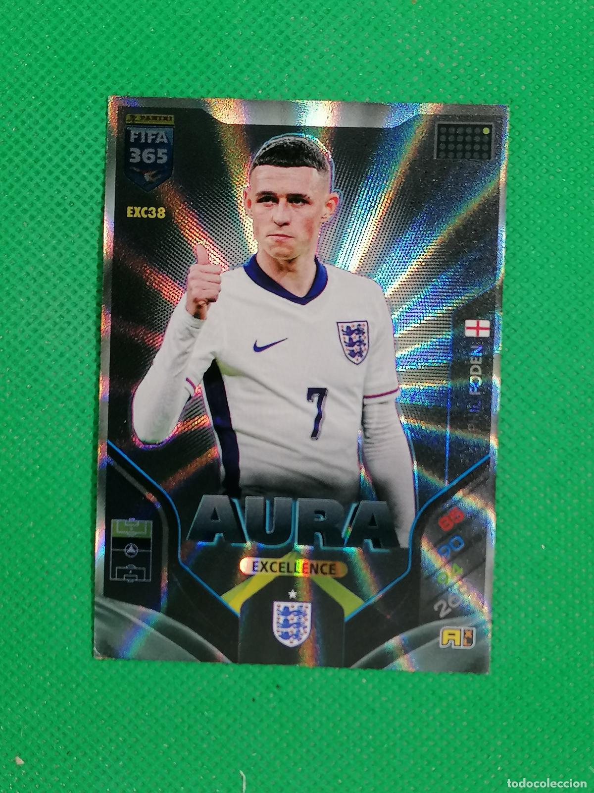 Cromos de F&uacute;tbol: EXC 38 EXC38 FODEN INGLATERRA AURA EXCELLENCE ⚽PANINI ADRENALYN FIFA 365 2025 2026 25 26 ⚽