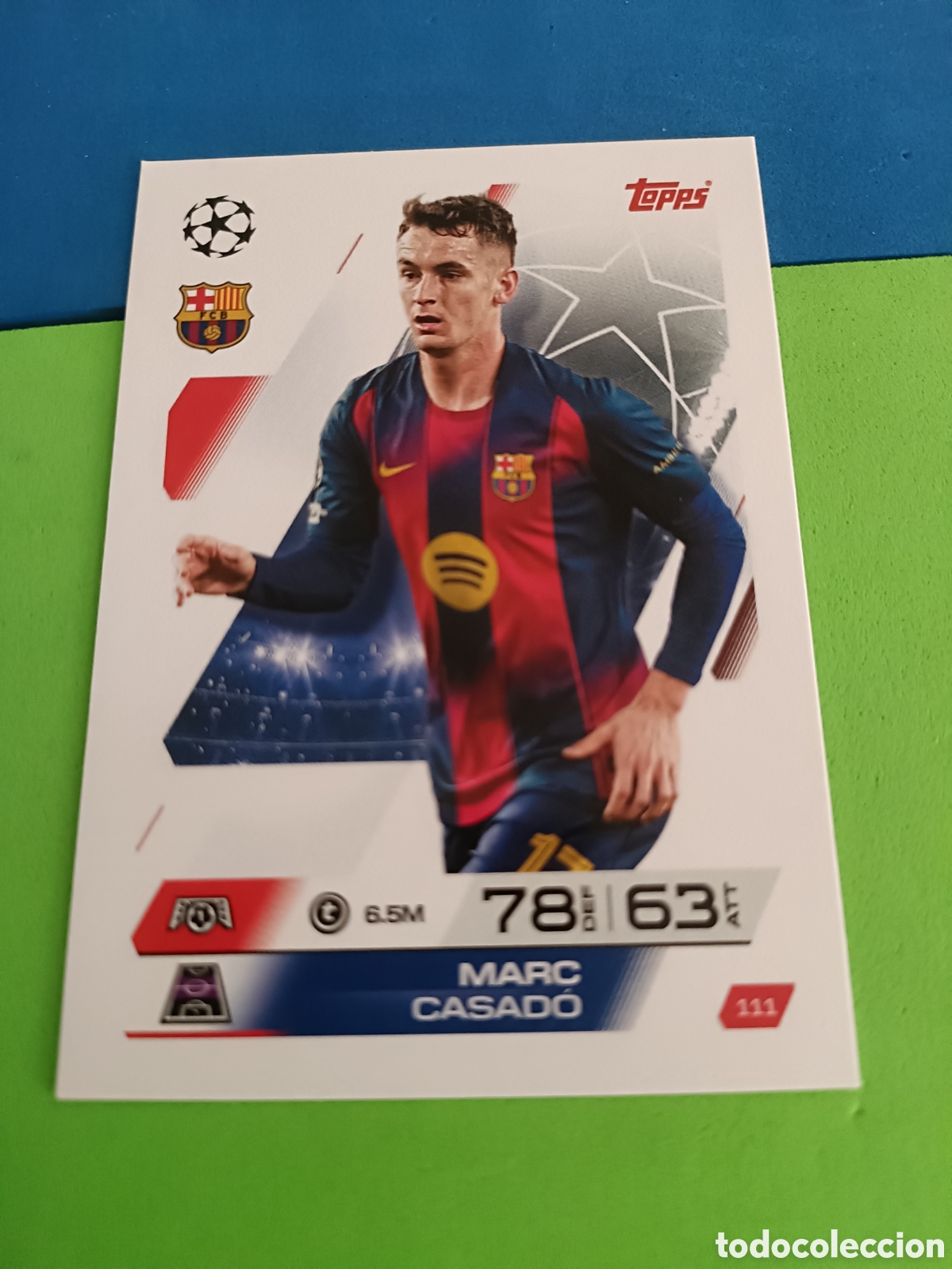 Cromos de F&uacute;tbol: Topps Match Attax 2025 2026 - 111 Casad&oacute; Barcelona