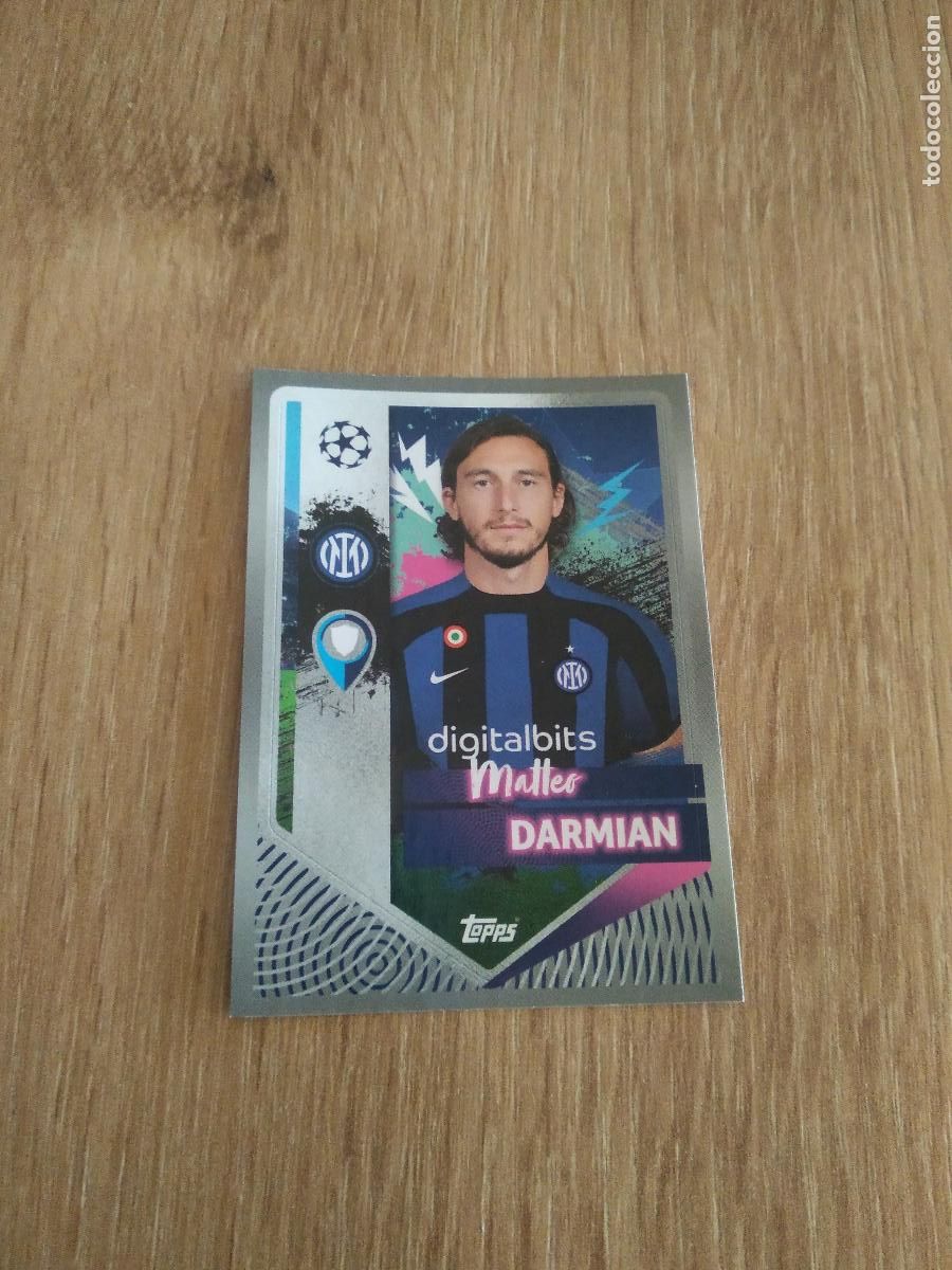 Cromos de F&uacute;tbol: 226 MATTEO DARMIAN INTER MILAN CROMO FUTBOL UEFA CHAMPIONS LEAGUE 2022-2023 TOPPS 22-23
