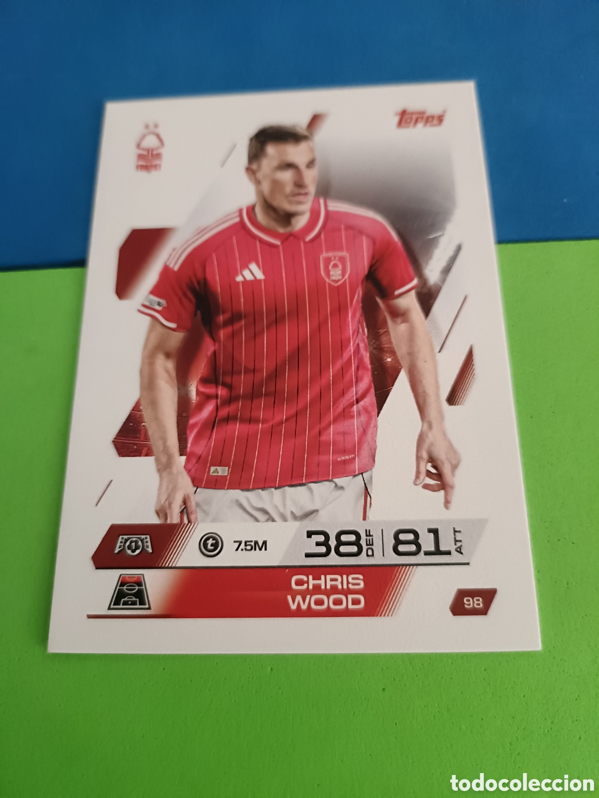 Cromos de F&uacute;tbol: Topps Match Attax 2025 2026 - 98 Wood