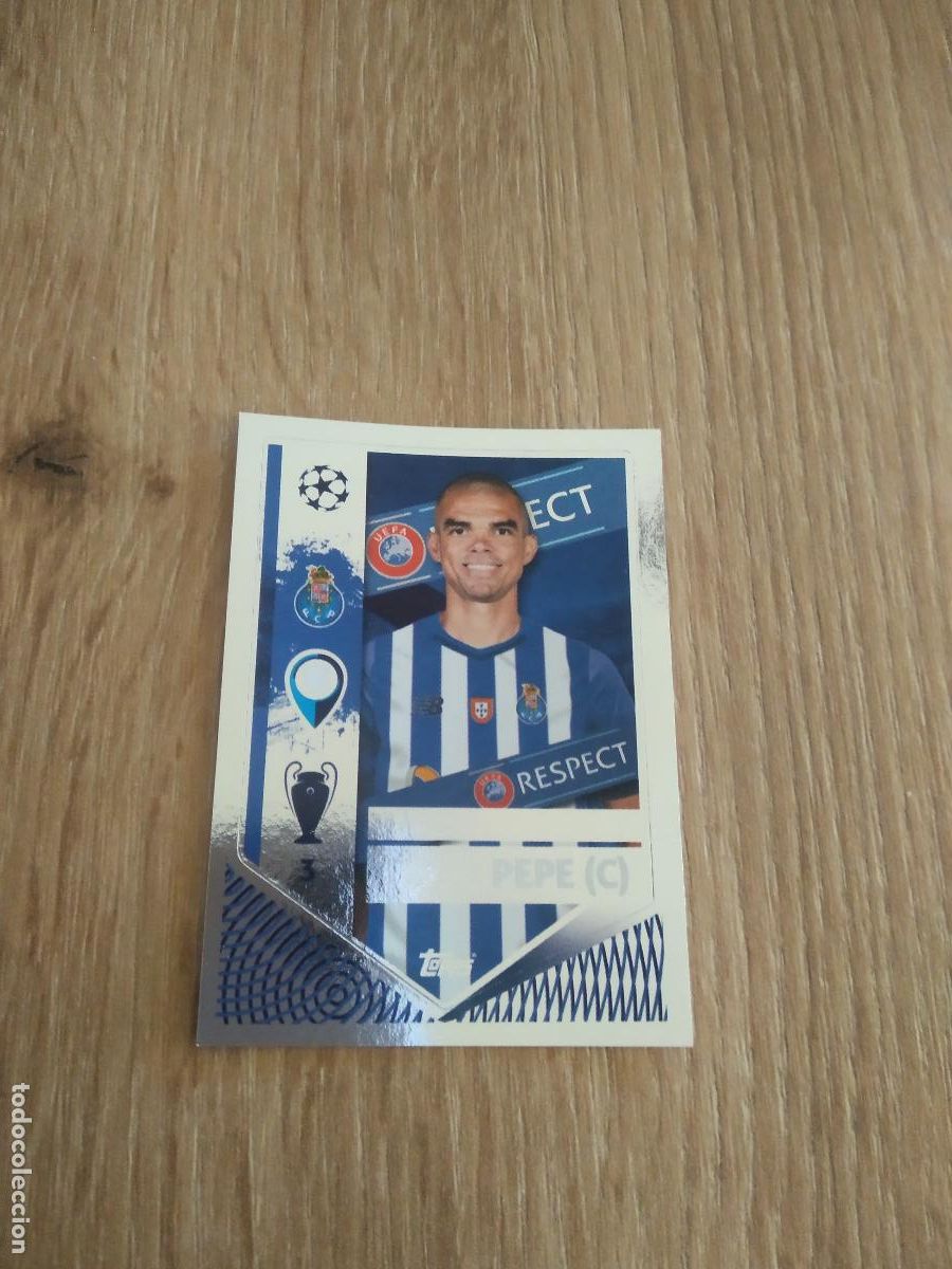 Cromos de F&uacute;tbol: 244 PEPE PORTO CROMO FUTBOL UEFA CHAMPIONS LEAGUE 2022-2023 TOPPS 22-23