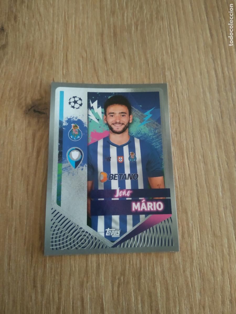 Cromos de F&uacute;tbol: 247 JOAO MARIO PORTO CROMO FUTBOL UEFA CHAMPIONS LEAGUE 2022-2023 TOPPS 22-23