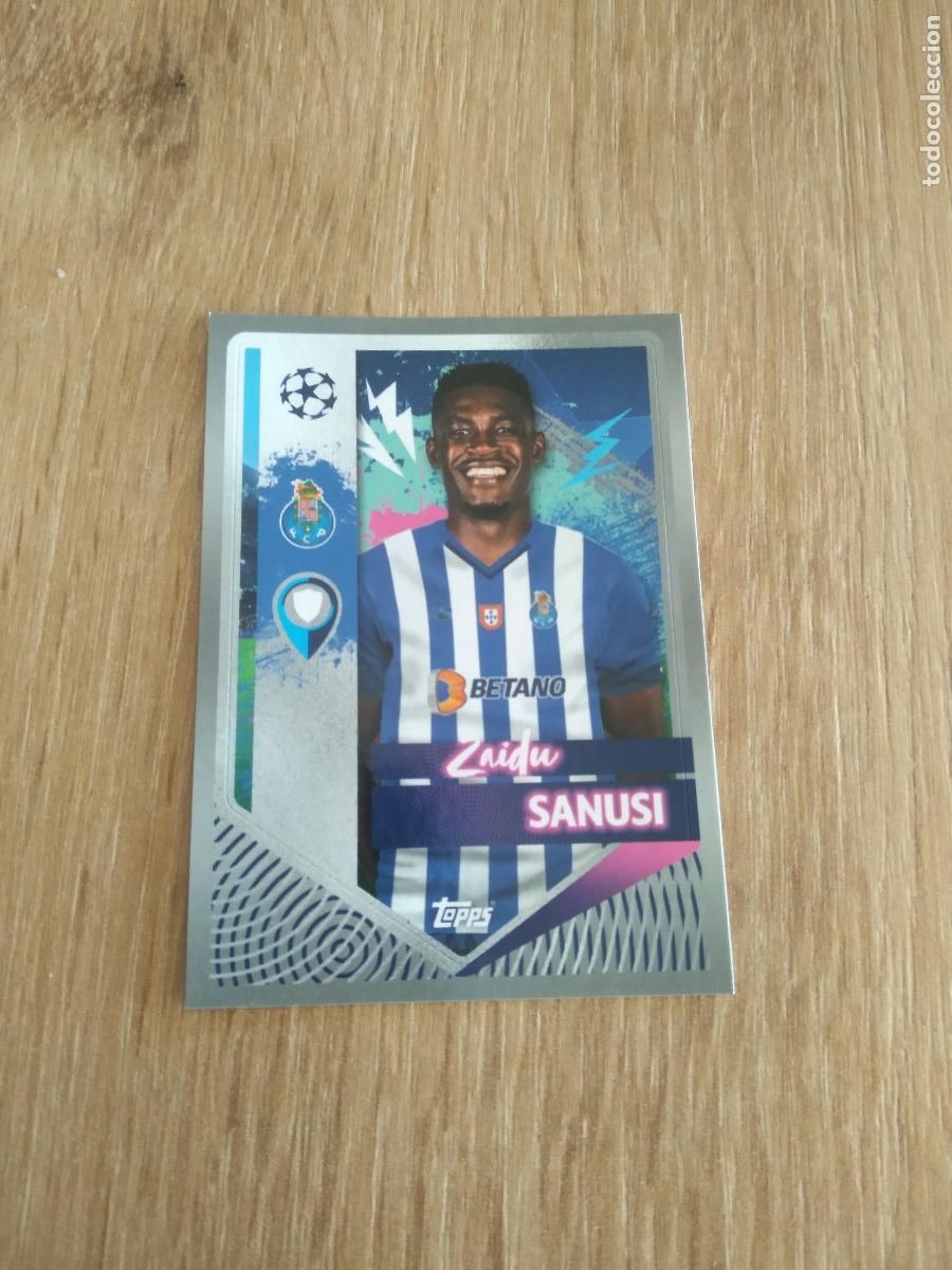 Cromos de F&uacute;tbol: 248 ZAIDU SANUSI PORTO CROMO FUTBOL UEFA CHAMPIONS LEAGUE 2022-2023 TOPPS 22-23