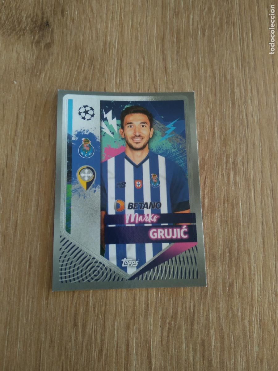 Cromos de F&uacute;tbol: 250 MARKO GRUJIC PORTO CROMO FUTBOL UEFA CHAMPIONS LEAGUE 2022-2023 TOPPS 22-23