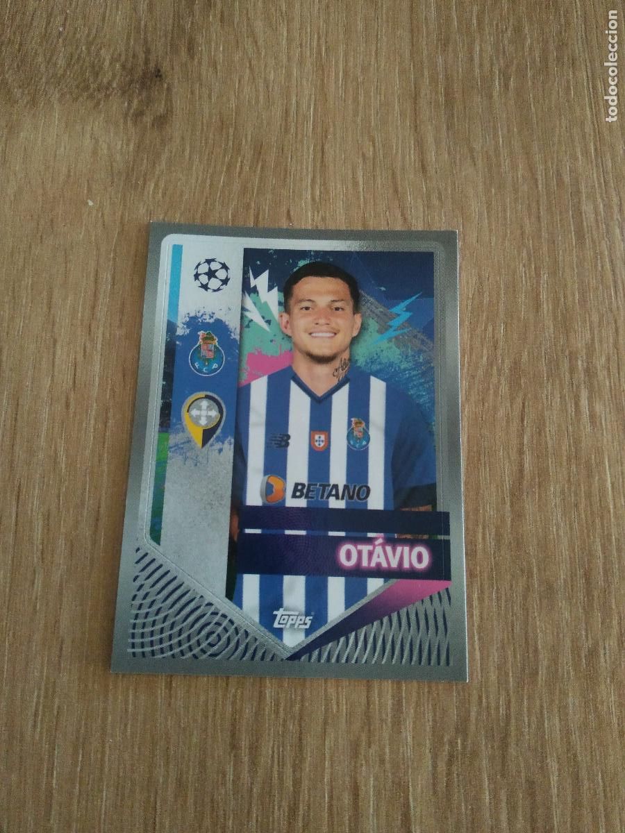 Cromos de F&uacute;tbol: 254 OTAVIO PORTO CROMO FUTBOL UEFA CHAMPIONS LEAGUE 2022-2023 TOPPS 22-23