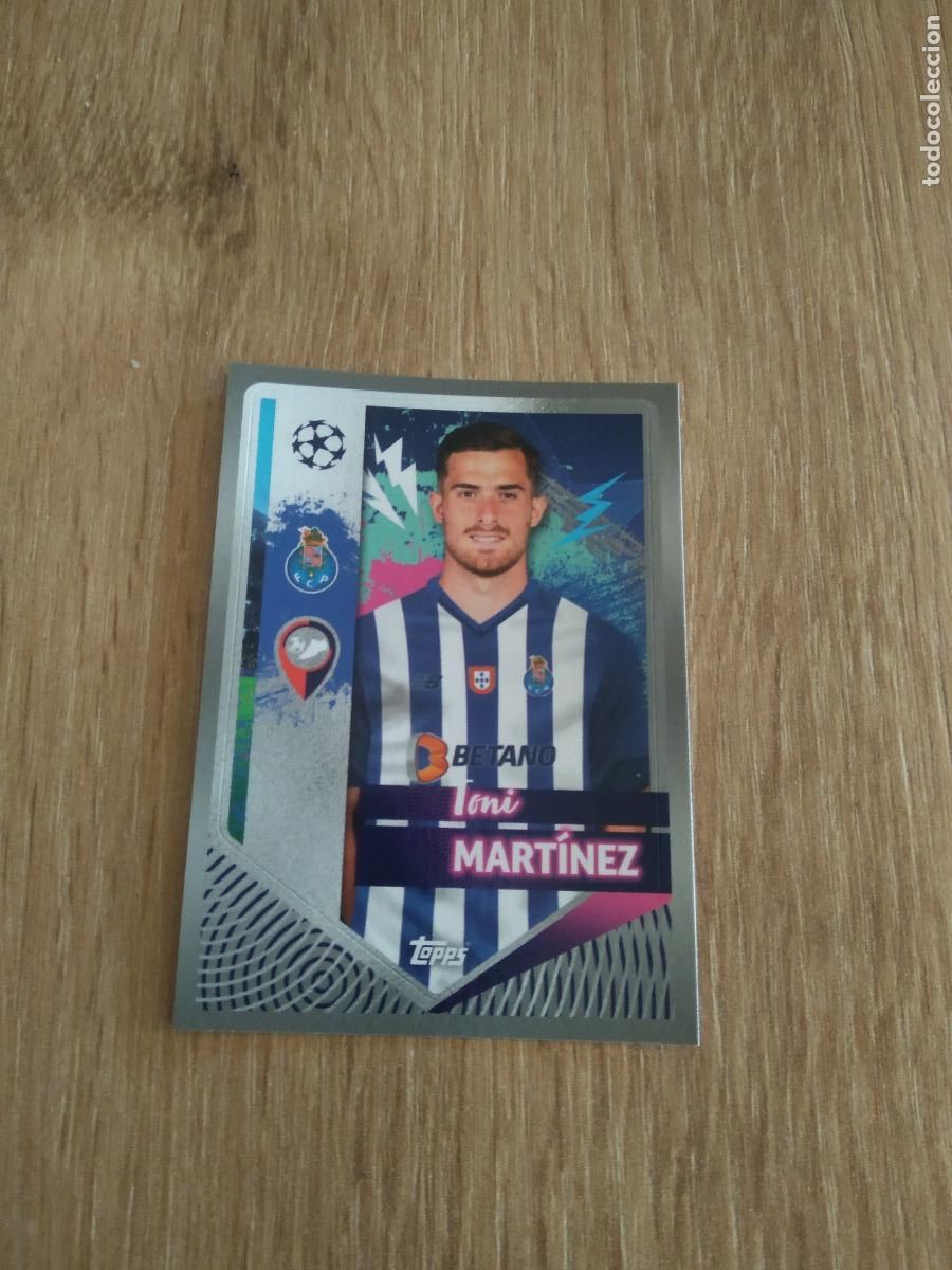 Cromos de F&uacute;tbol: 257 TONI MARTINEZ PORTO CROMO FUTBOL UEFA CHAMPIONS LEAGUE 2022-2023 TOPPS 22-23