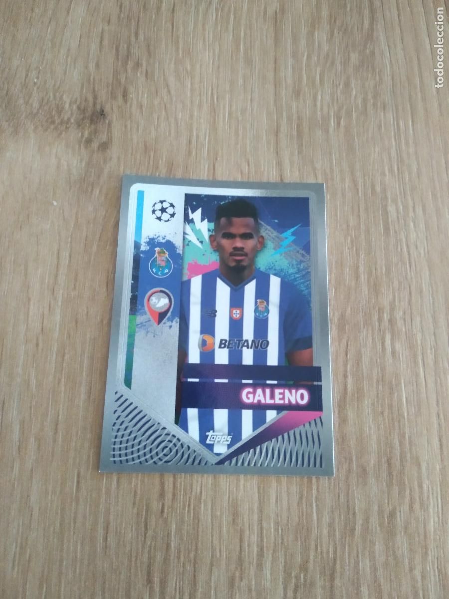 Cromos de F&uacute;tbol: 258 GALENO PORTO CROMO FUTBOL UEFA CHAMPIONS LEAGUE 2022-2023 TOPPS 22-23