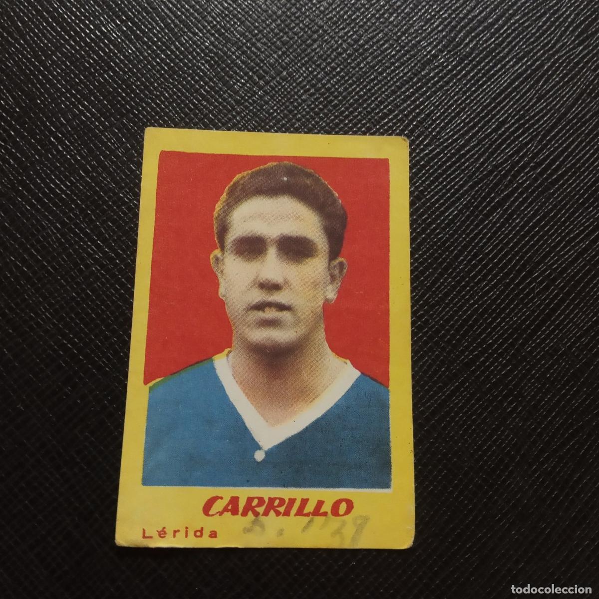 Cromos de F&uacute;tbol: CARRILLO LERIDA BRUGUERA 1950 1951 CROMO FUTBOL 50 51 LIGA - DESPEGADO - A024 PG14