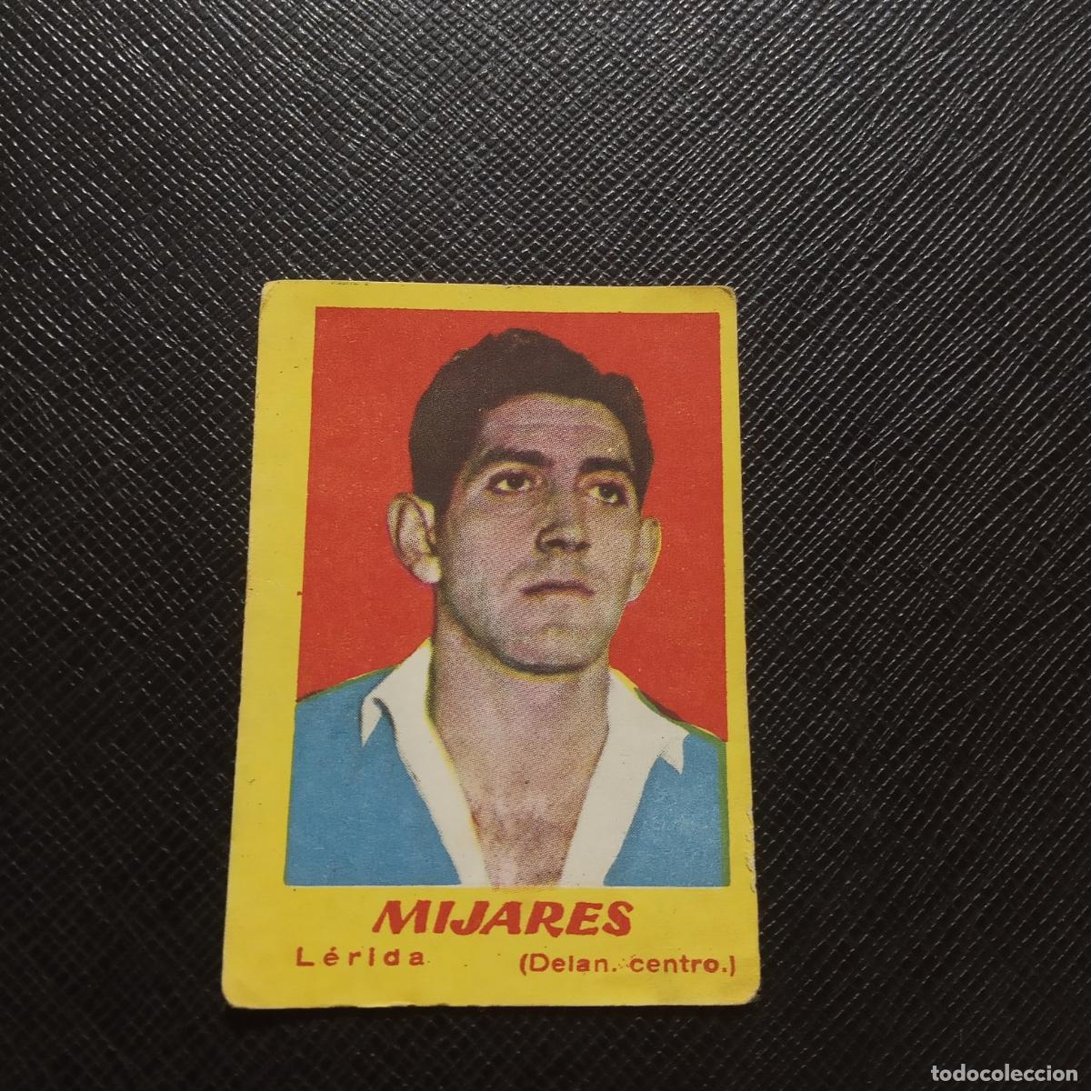 Cromos de F&uacute;tbol: MIJARES LERIDA BRUGUERA 1950 1951 CROMO FUTBOL 50 51 LIGA - DESPEGADO - A024 PG16