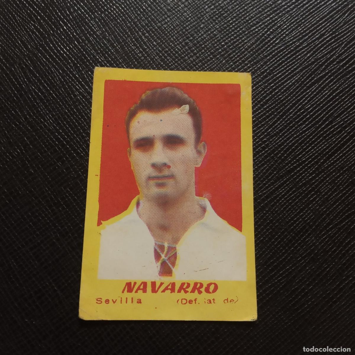 Cromos de F&uacute;tbol: NAVARRO SEVILLA BRUGUERA 1950 1951 CROMO FUTBOL 50 51 LIGA - DESPEGADO - A024 PG16
