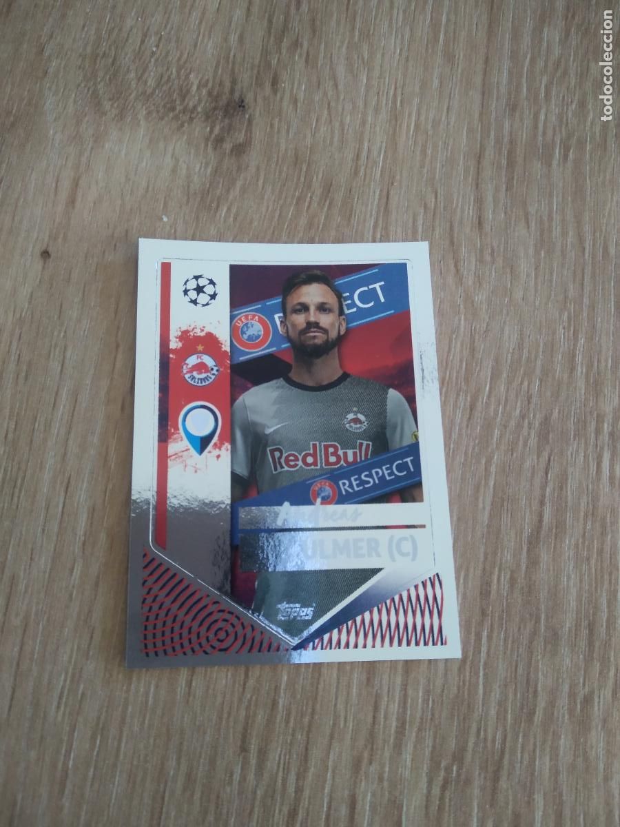 Football Stickers: 262 ANDREAS ULMER SALZBURG CROMO FUTBOL UEFA CHAMPIONS LEAGUE 2022-2023 TOPPS 22-23