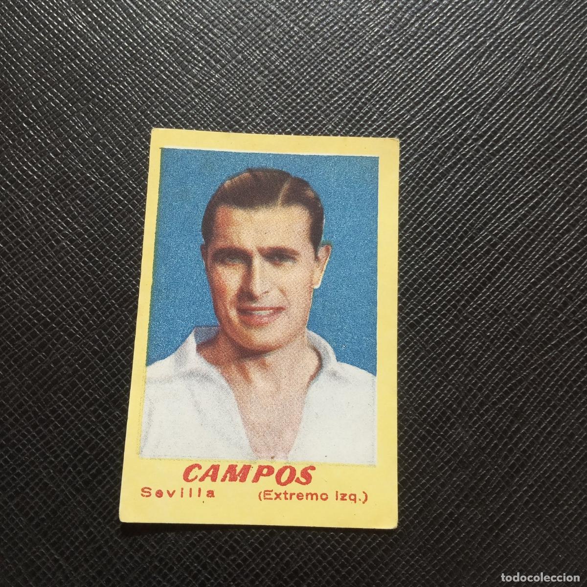 Cromos de Futebol: CAMPOS SEVILLA BRUGUERA 1950 1951 CROMO FUTBOL 50 51 LIGA - SIN PEGAR - A197 PG505