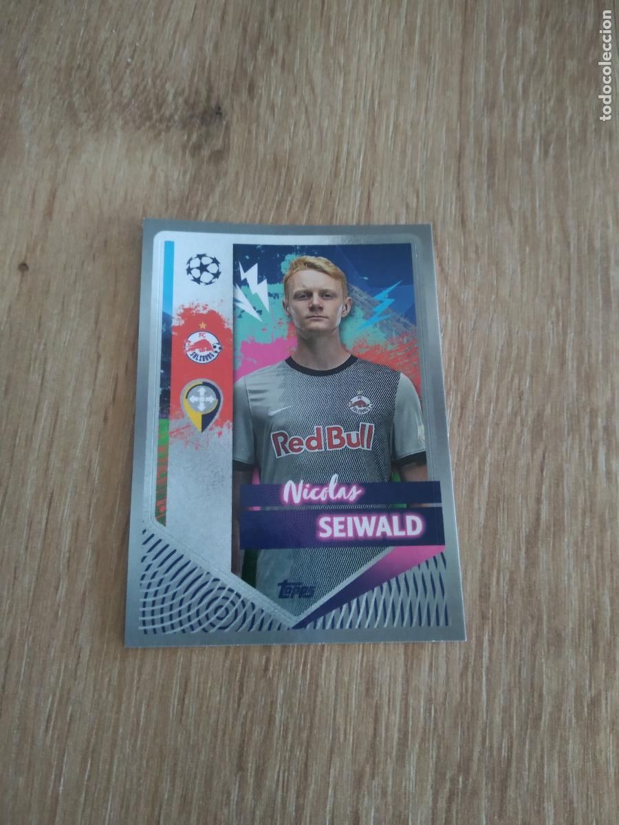 Cromos de Futebol: 267 NICOLAS SEIWALD SALZBURG CROMO FUTBOL UEFA CHAMPIONS LEAGUE 2022-2023 TOPPS 22-23