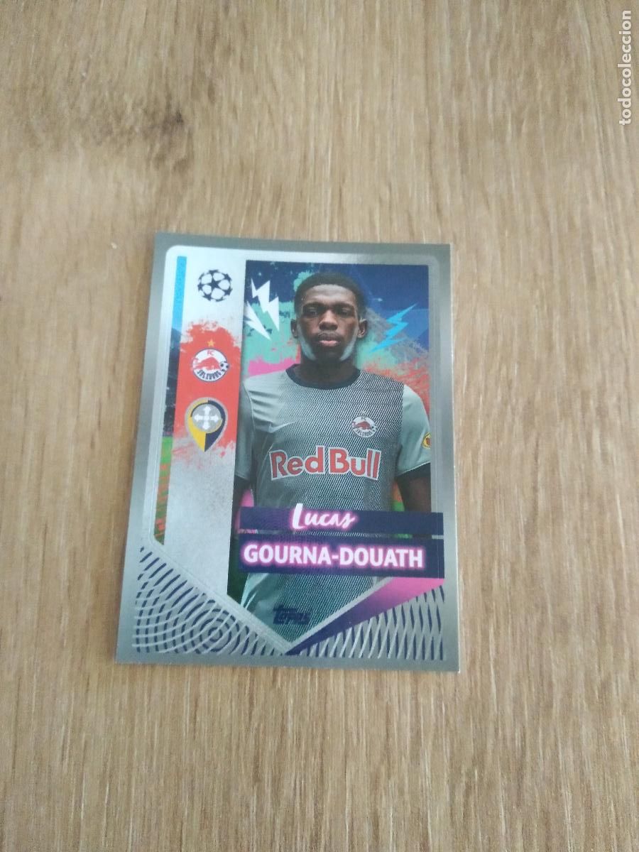 Fu&szlig;ball-Sticker: 268 LUCAS GOURNA-DOUATH SALZBURG CROMO FUTBOL UEFA CHAMPIONS LEAGUE 2022-2023 TOPPS 22-23