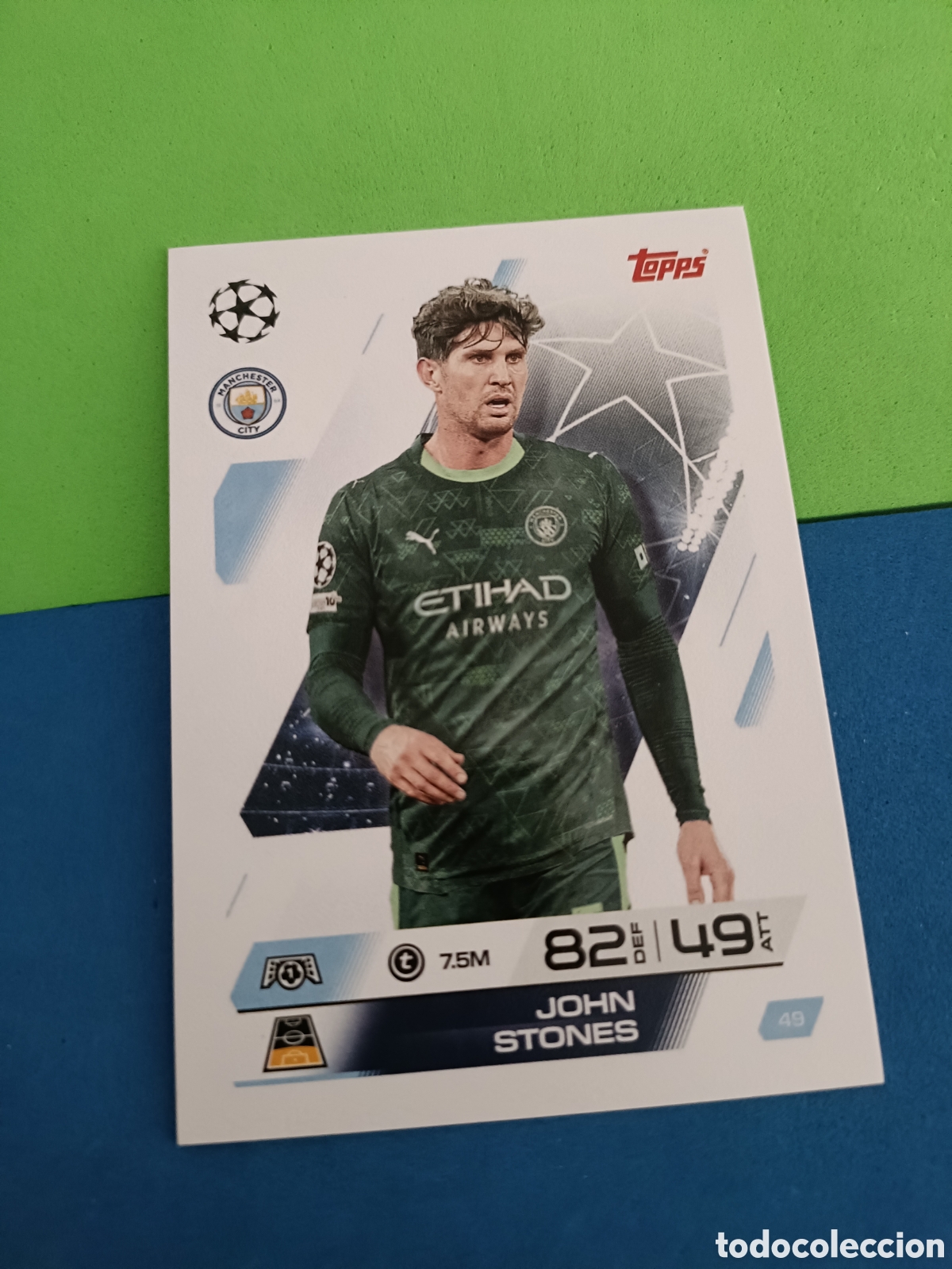 Cromos de F&uacute;tbol: Topps Match Attax 2025 2026 - 49 Stones