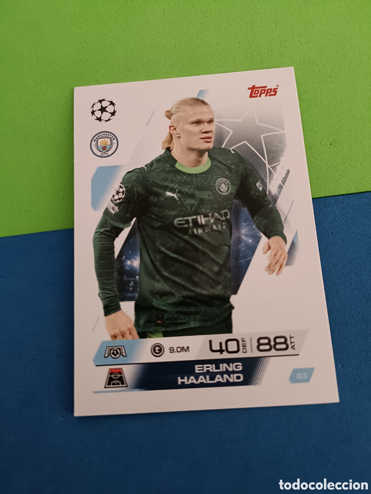 Cromos de F&uacute;tbol: Topps Match Attax 2025 2026 - 63 Haaland