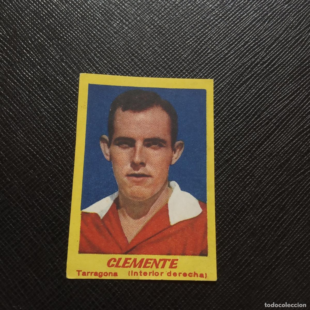 Cromos de F&uacute;tbol: CLEMENTE TARRAGONA BRUGUERA 1950 1951 CROMO FUTBOL 50 51 LIGA - SIN PEGAR - A197 PG523